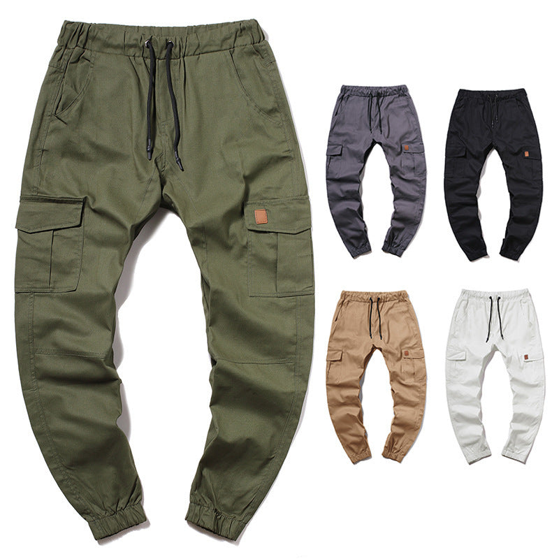 Herren Cargo-Hose mit elastischem Bund und praktischen Taschen Echoarchiv