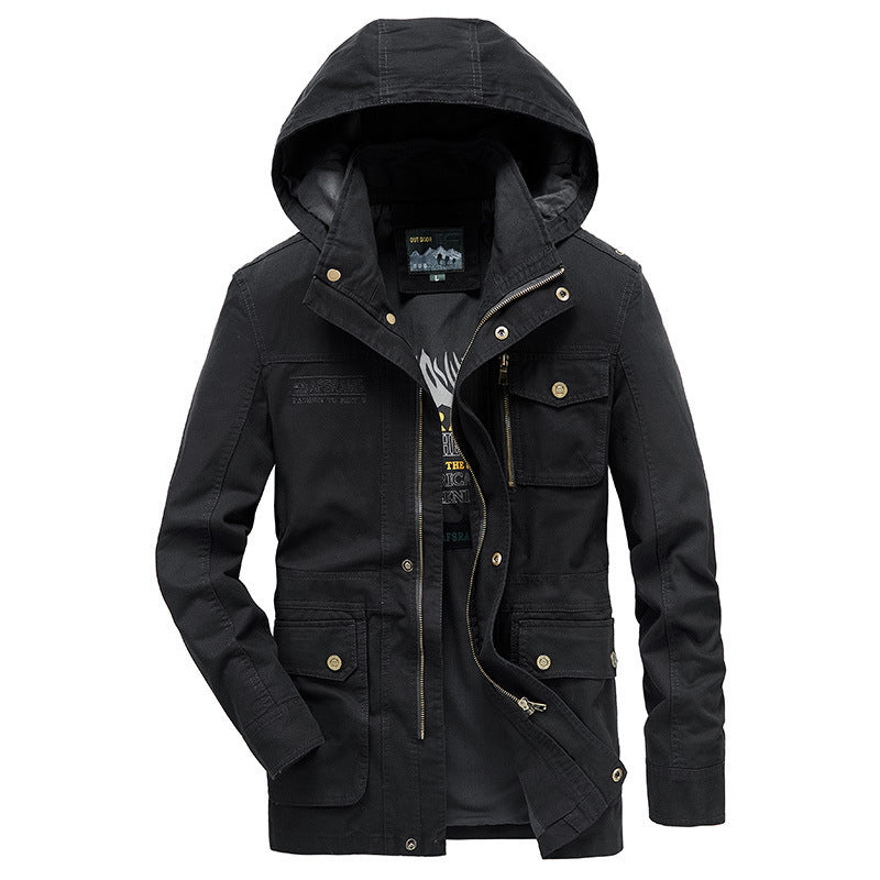 Herren Multifunktionale Übergangsjacke mit Kapuze Echo Archiv