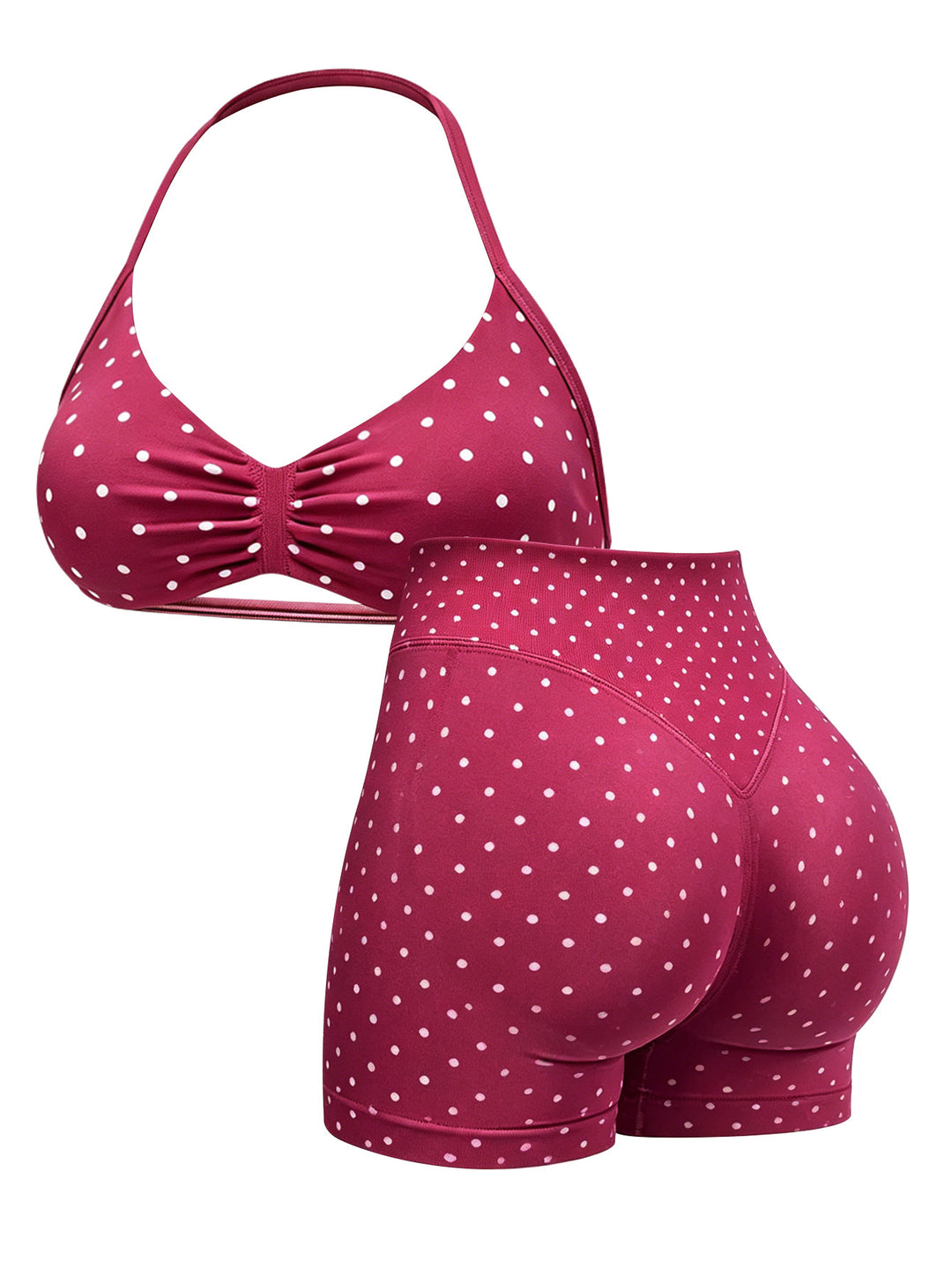 Damen Sportliches Bikini-Set mit hochelastischem Material und verstellbaren Trägern Echo Archiv