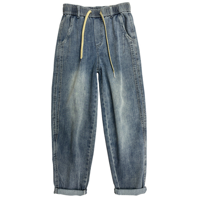 Herren Lässige Denim-Hose Echoarchiv