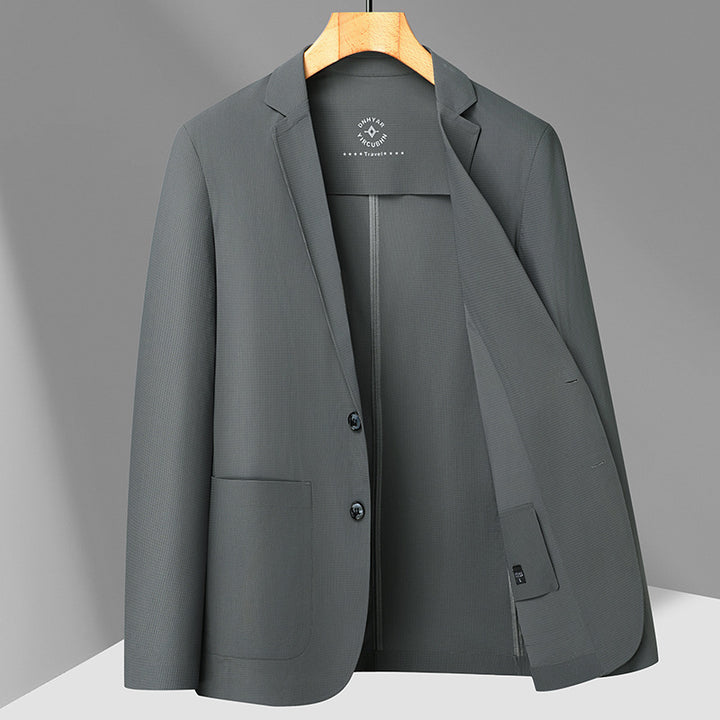 Herren Maßgeschneiderte Slim Fit Anzug Blazer – Tianoro