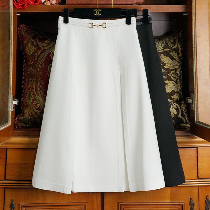 Damen Eleganter Faltenrock Echoarchiv