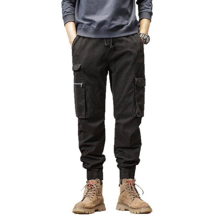 Herren Tapered-Cargo-Jogger aus robustem Canvas mit Utility-Taschen und Elastikbündchen Echo Archiv