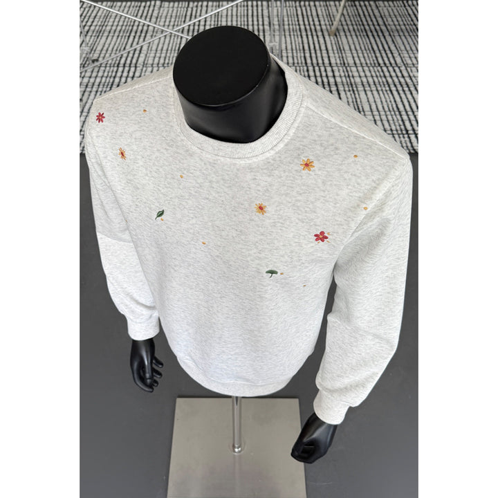 Damen Bequemer und stilvoller Sweatshirt mit floralem Design Echo Archiv