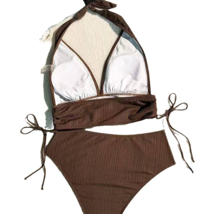 Damen Triangel-Bikini mit modischem Wickel-Design Echo Archiv