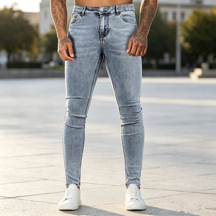 Herren Slim-Fit Denimhose Echoarchiv