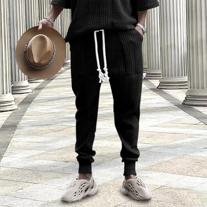 Herren Urbanes Freizeit-Outfit mit strukturierter Stoffqualität Echoarchiv