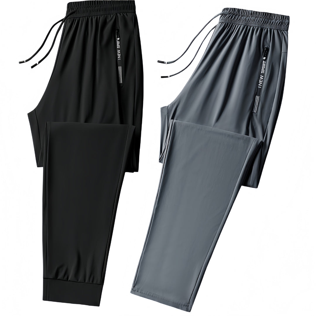 Herren Sportliche Hybrid-Jogginghose Echo Archiv