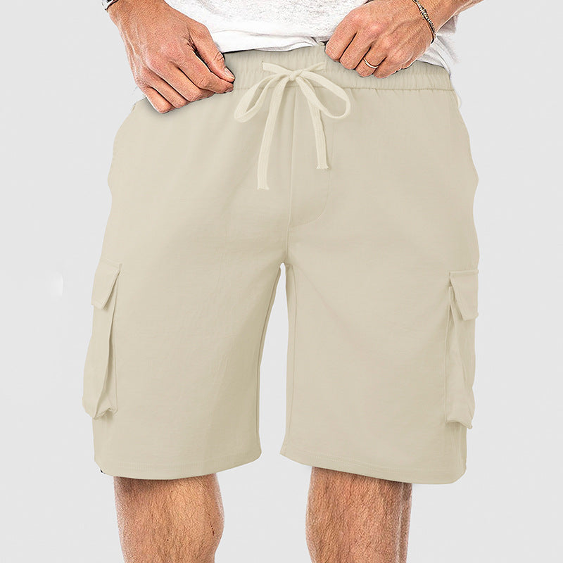 Herren Cargo-Shorts mit elastischem Bund und praktischem Taschen-Design Echoarchiv