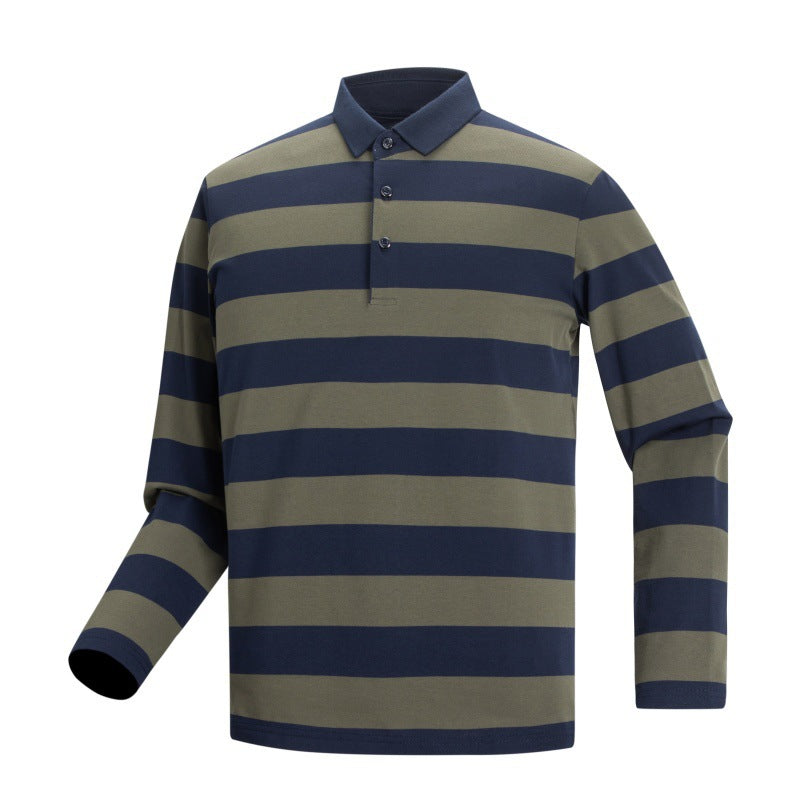 Herren Langarm Polo-Shirt Echo Archiv