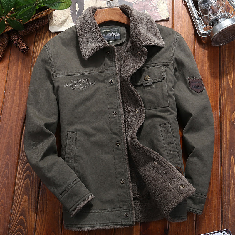 Herren Robuste Outdoor-Jacke mit Fleece-Innenfutter Echo Archiv