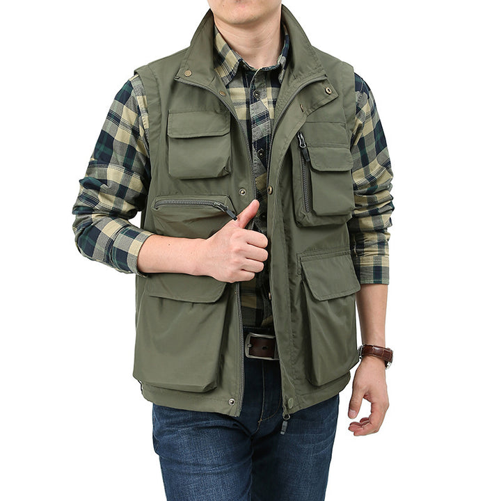Herren Vielseitige Outdoor-Weste mit praktischen Taschen Echo Archiv