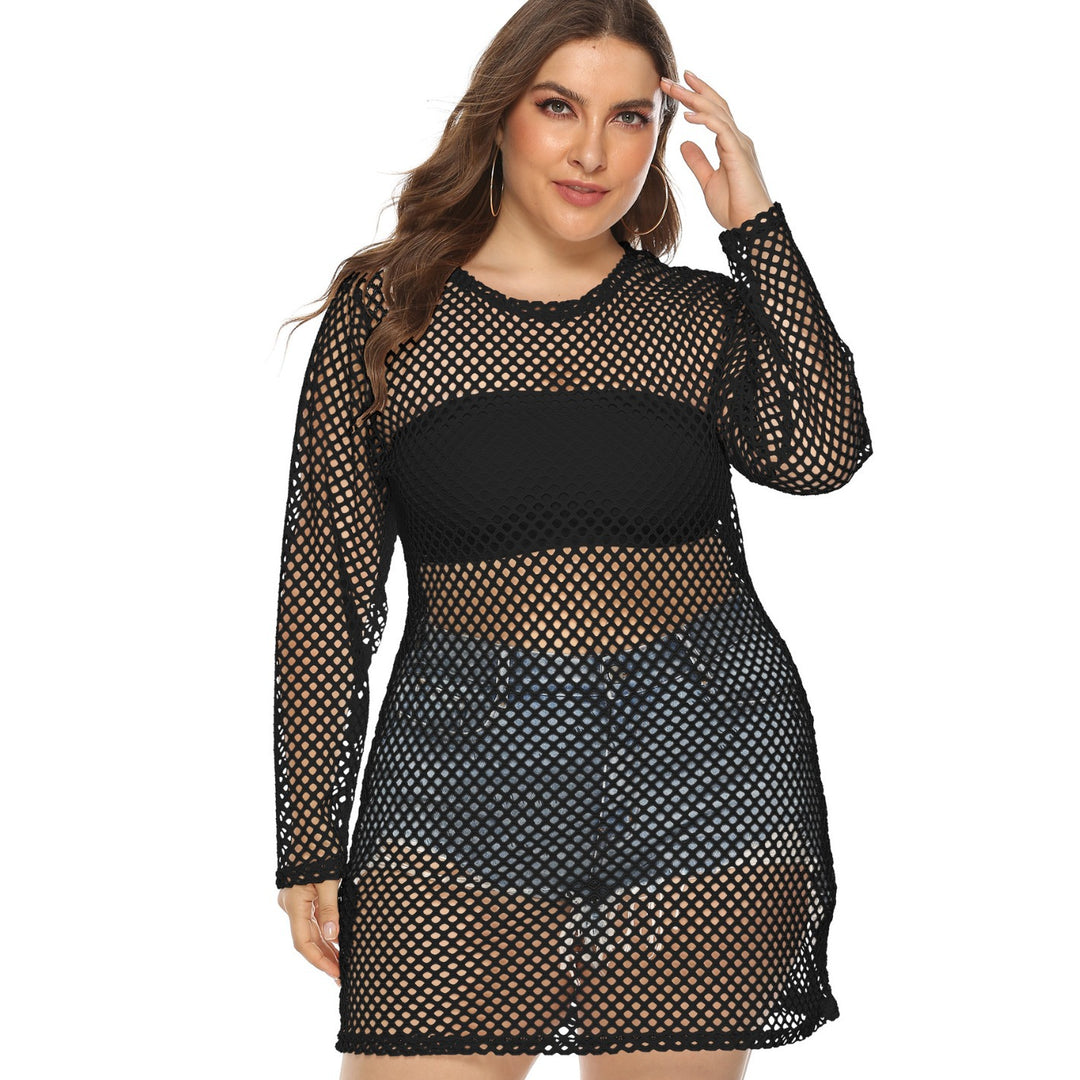 Damen Netz-Streifenkleid Echo Archiv