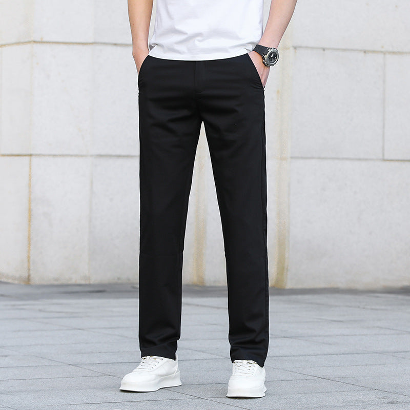 Herren Schmale Stretch-Chinohose im Business-Casual-Look Echo Archiv
