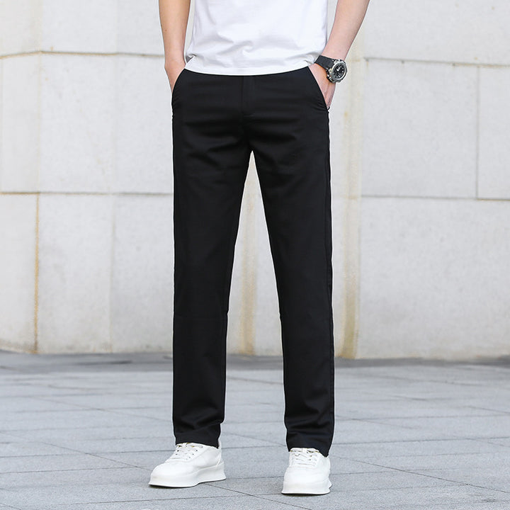 Herren Schmale Stretch-Chinohose im Business-Casual-Look Echo Archiv