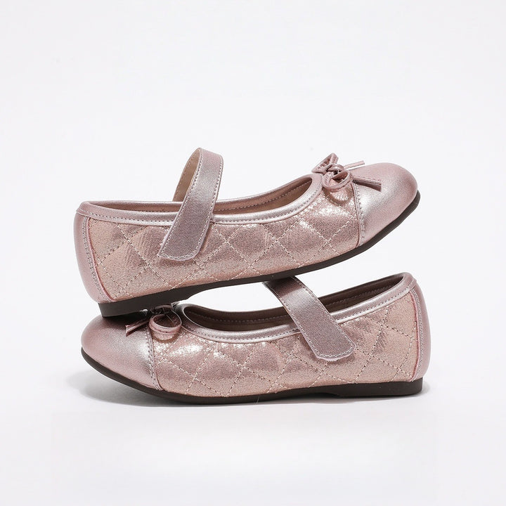 Mädchen Mary Jane Ballerinas mit glänzendem Obermaterial Echo Archiv