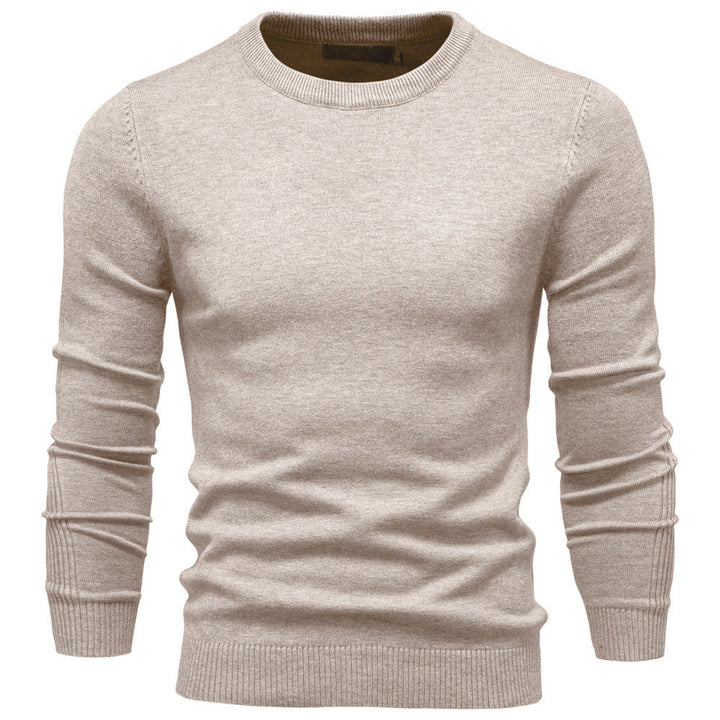 Herren Rundhals Pullover aus hochwertiger Baumwolle – Norvane