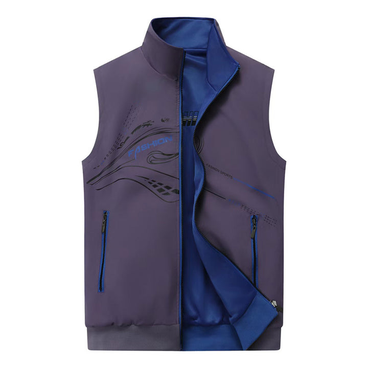 Herren Sportliche High-Performance Weste Echo Archiv