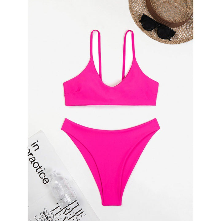 Damen Bikini-Set mit verstellbaren Trägern und modischem Schnitt Echo Archiv