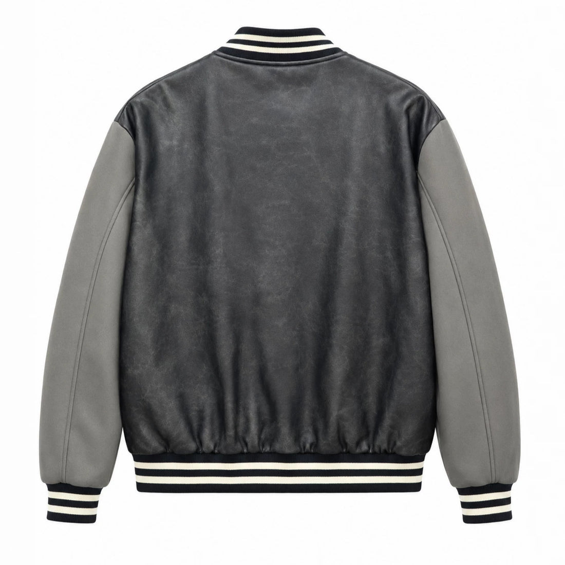 Herren Modische Bomberjacke mit gesticktem Design – Brevano