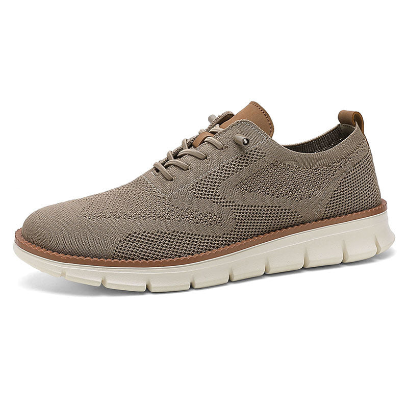 Herren gestrickter Komfort-Sneaker mit atmungsaktivem Strickoberteil und flexibler EVA-Laufsohle Echo Archiv
