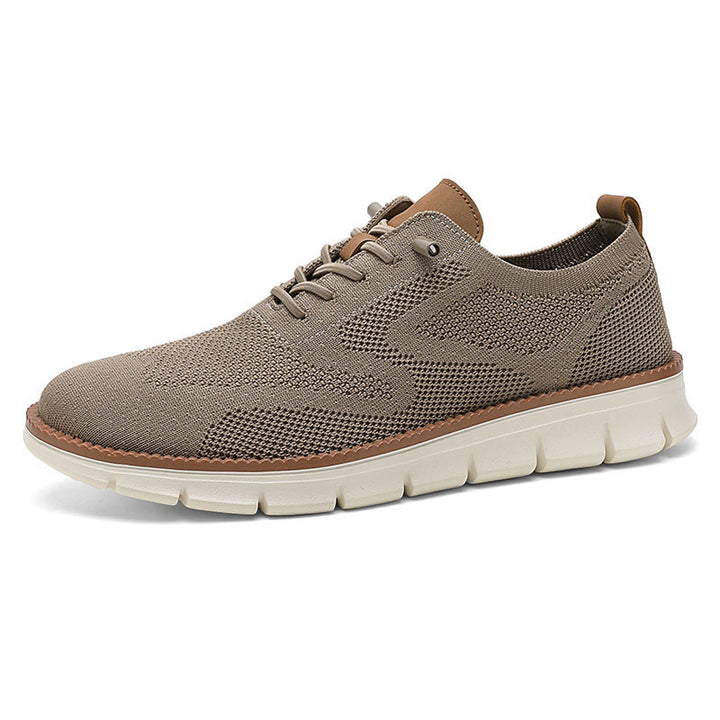 Herren gestrickter Komfort-Sneaker mit atmungsaktivem Strickoberteil und flexibler EVA-Laufsohle Echo Archiv