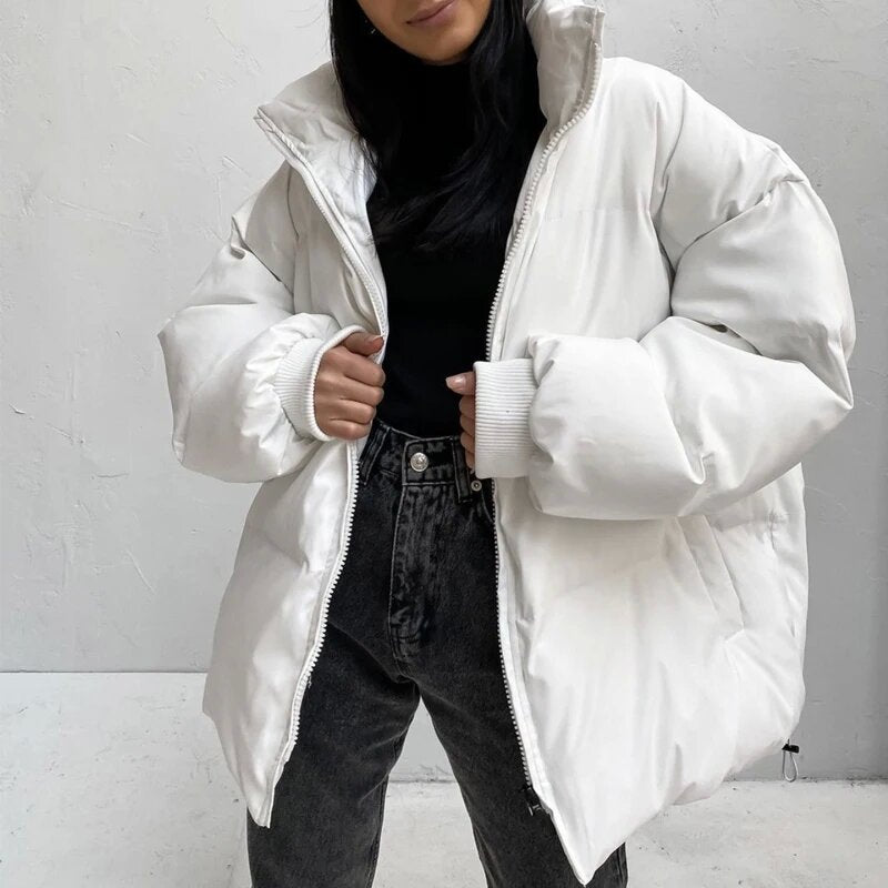 Damen oversized Daunenjacke – Célinea