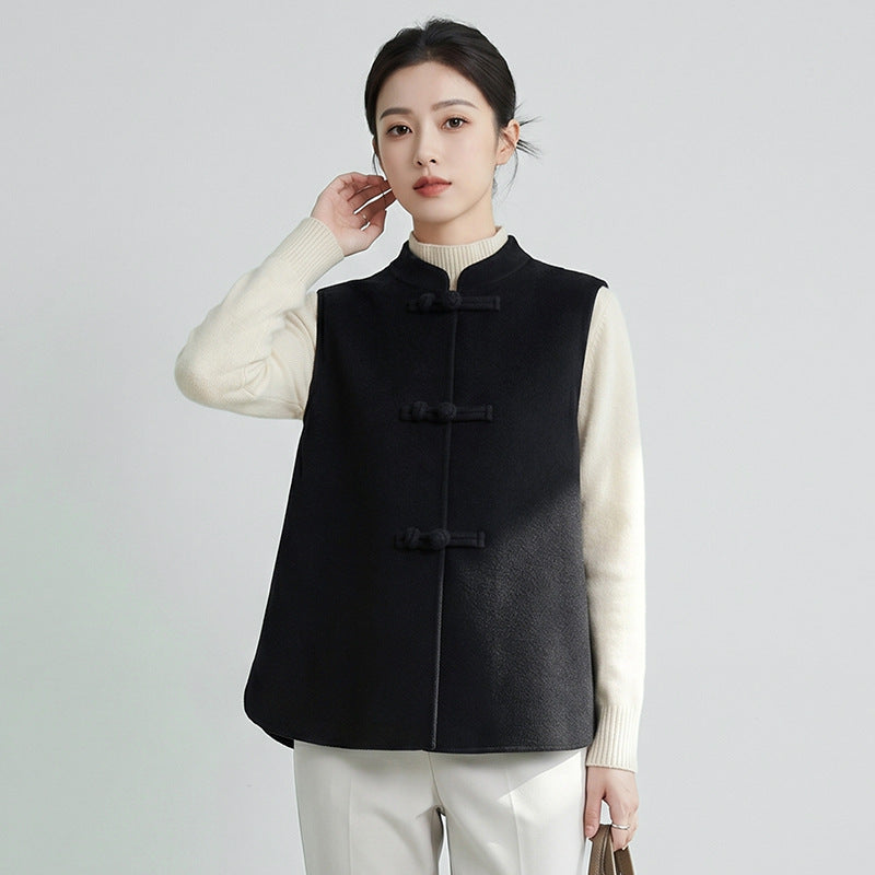 Damen Eleganter Wollmantel Echo Archiv
