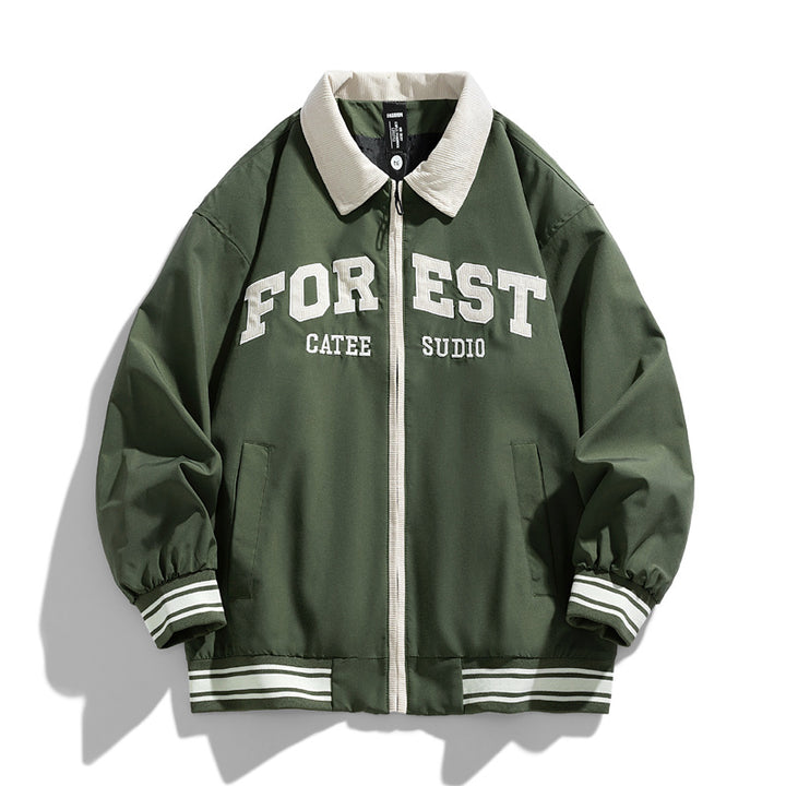 Herren Sportliche Bomberjacke Echo Archiv
