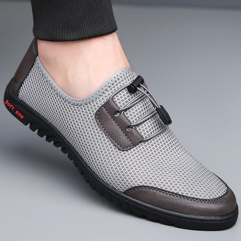 Herren Atmungsaktive Sneaker mit elastischem Schnürsystem Echoarchiv