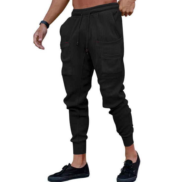 Herren Cargo-Jogginghose mit hochfunktionalen Taschen und flexiblem Bund Echoarchiv