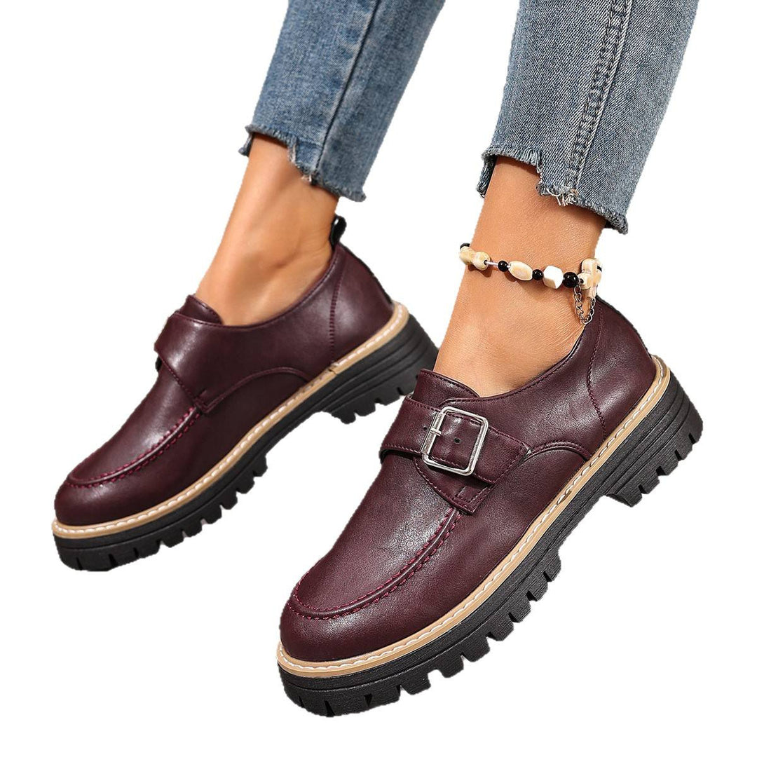 Damen Bequeme und stilvolle Slip-Ons mit Schnallen-Detail – Lioré