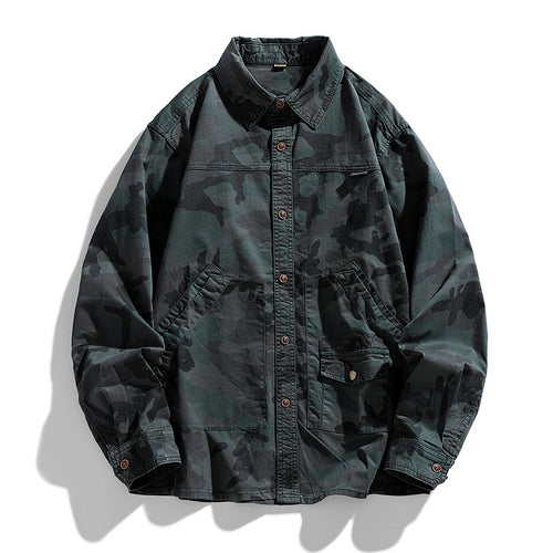 Herren Camouflage Freizeitjacke Echoarchiv