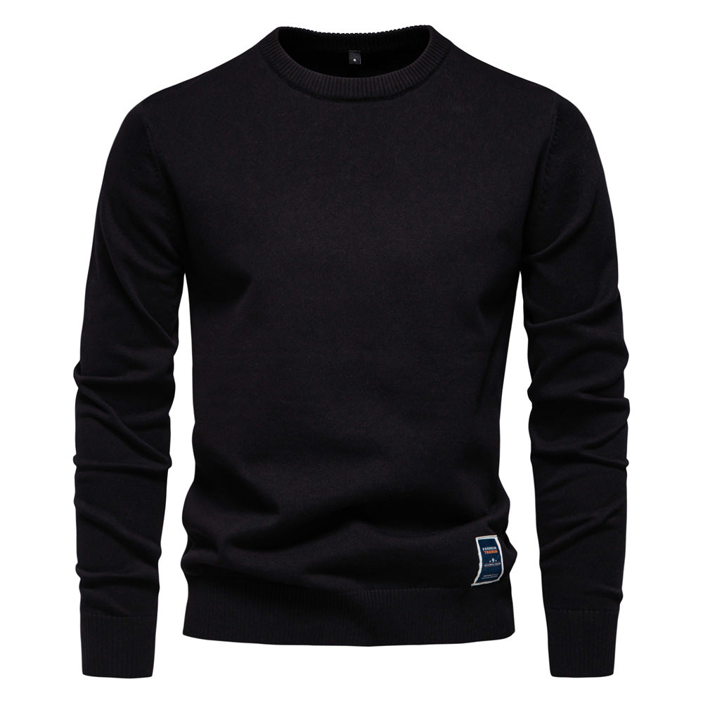 Herren Strickpullover aus hochwertiger Baumwollmischung mit angenehmer Passform Echoarchiv