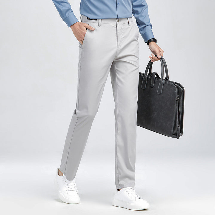 Herren elegante Chino-Hose mit atmungsaktiven Eigenschaften und praktischem Schnitt Echoarchiv