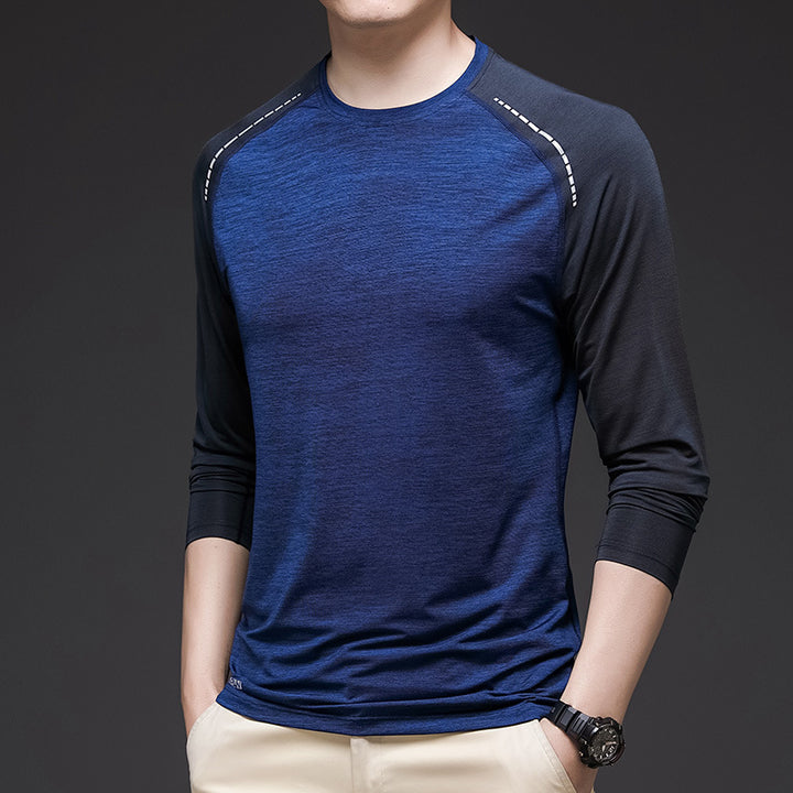 Herren Sportliches Langarm-T-Shirt mit ergonomischem Schnitt Echoarchiv
