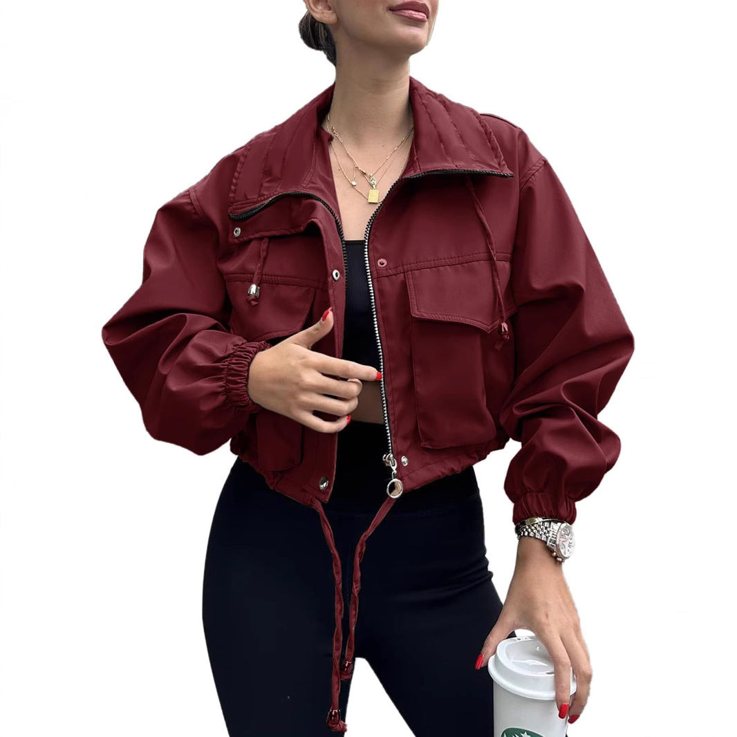 Damen Modische und sportliche Kurzjacke – Célinea