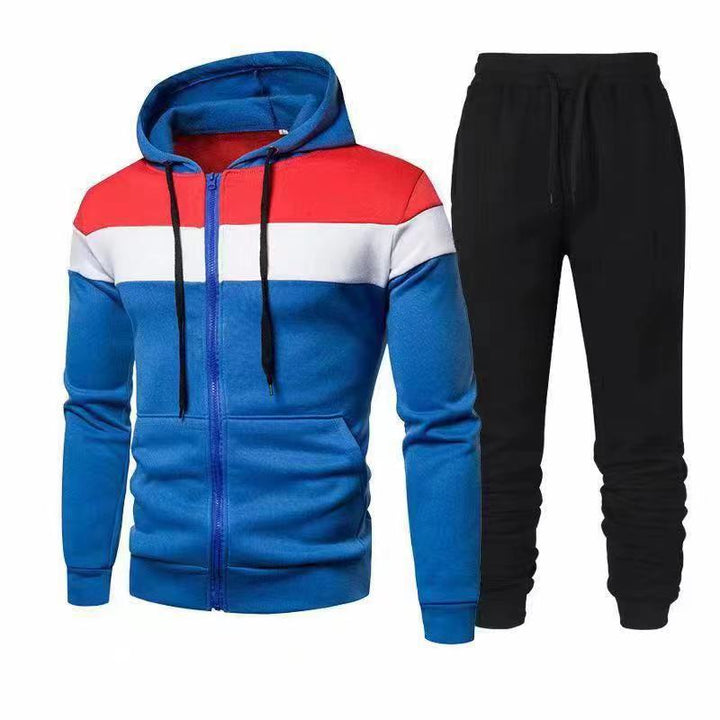 Herren Sportanzug mit funktionalem Kapuzenoberteil und bequemen Jogginghosen Echoarchiv