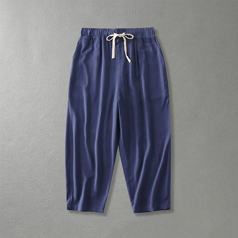 Damen Locker geschnittene Freizeit-Hose mit elastischem Bund und Tunnelzug Echoarchiv