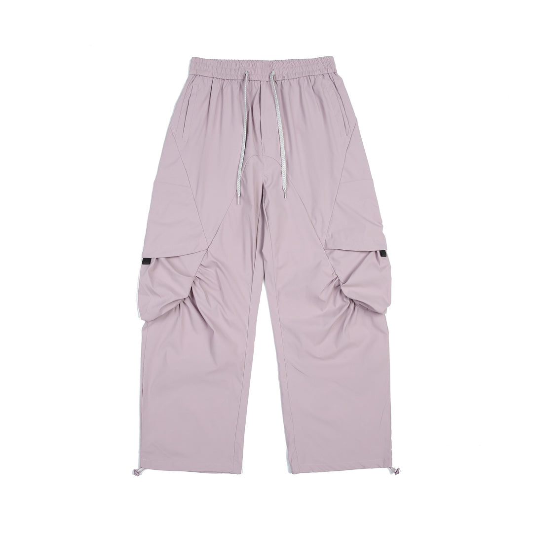 Herren Funktionale Cargo‑Hose im Tech‑Nylon mit elastischem Bund und Kordelzug Echoarchiv