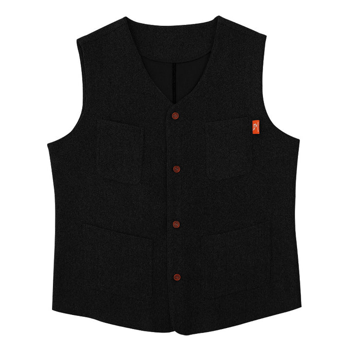 Herren elegante Weste mit knopffront Echoarchiv