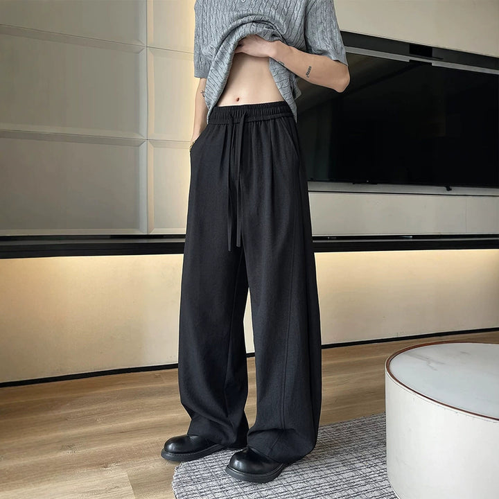 Herren Locker geschnittene Stoffhose Echo Archiv