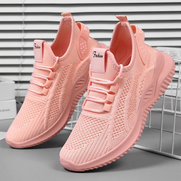 Damen nan gestrickter Sockensneaker mit Fersenstabilisator, reaktiver Leicht-EVA-Zwischensohle und elastischer Schnellzug-Schnürung Echo Archiv