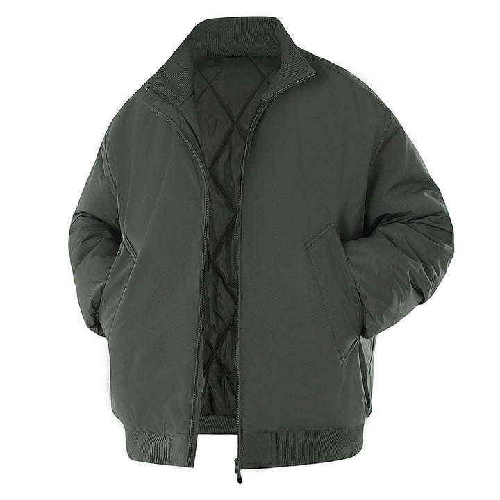 Herren Winterjacke mit warmem Innenfutter und praktischen Taschen Echoarchiv