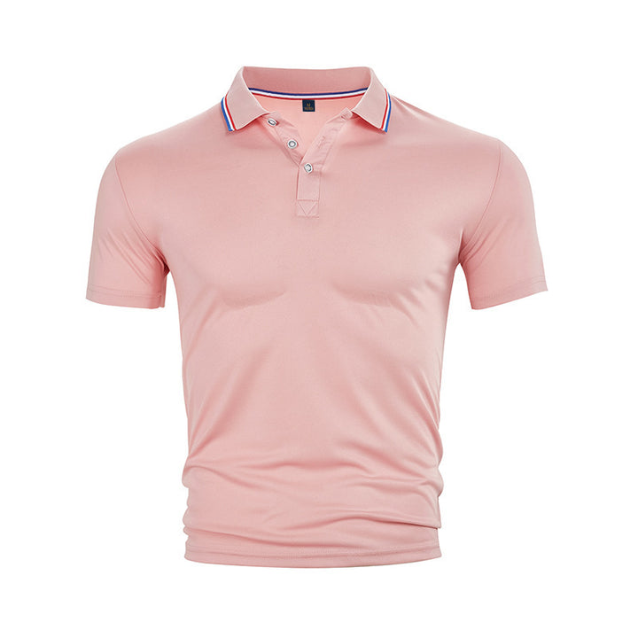 Herren Poloshirt mit farblich abgesetztem Kragen Echoarchiv