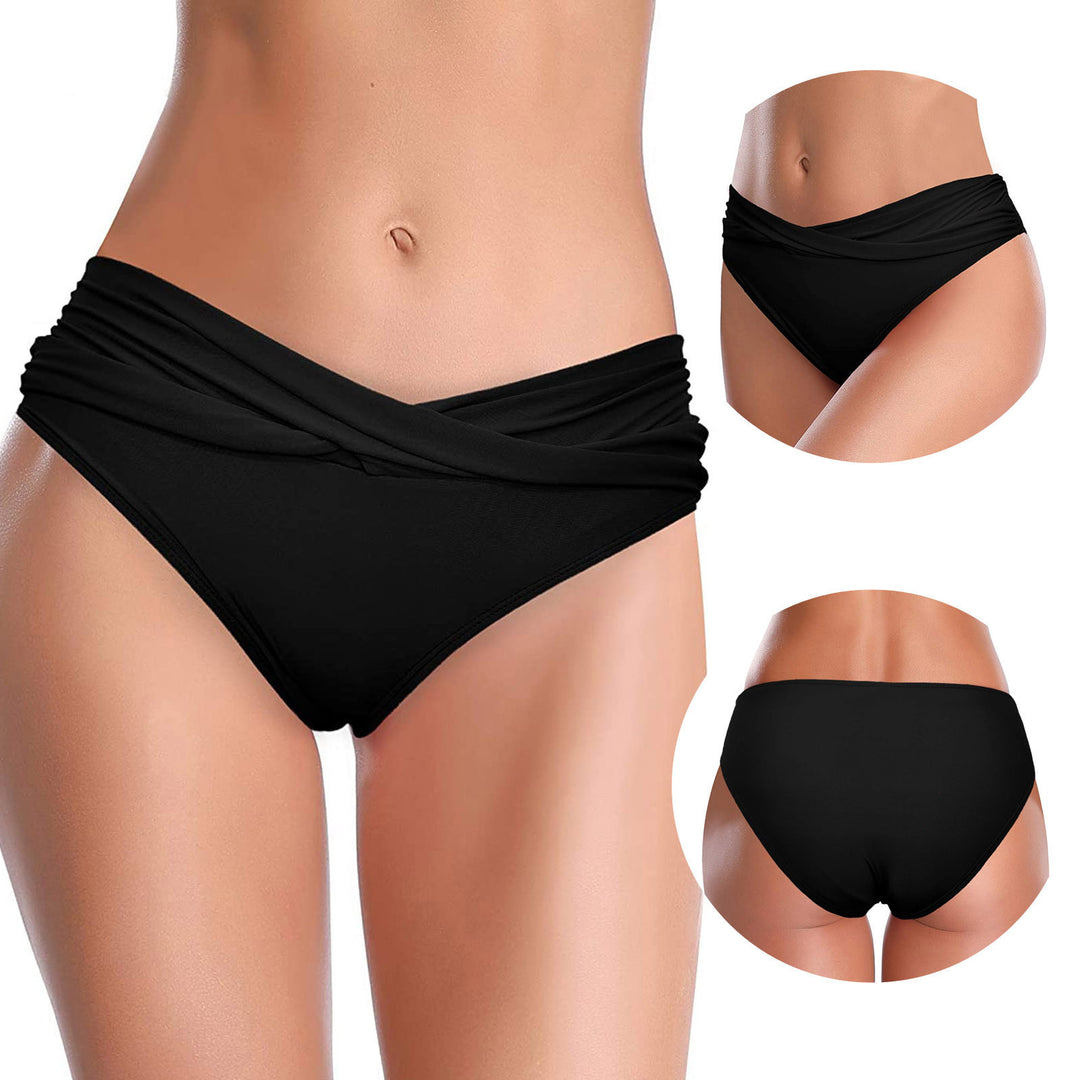 Damen Bikini-Hose mit elegantem Wickeldesign Echo Archiv