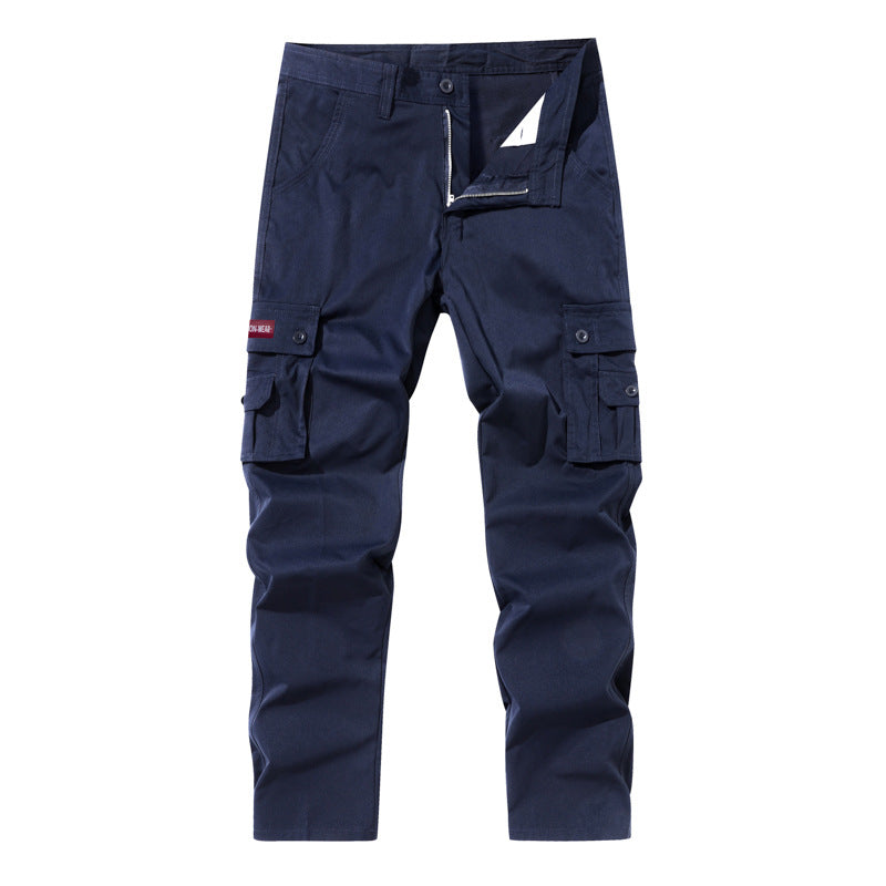 Herren Cargo-Hose mit multifunktionalen Taschen und strapazierfähigem Material Echoarchiv