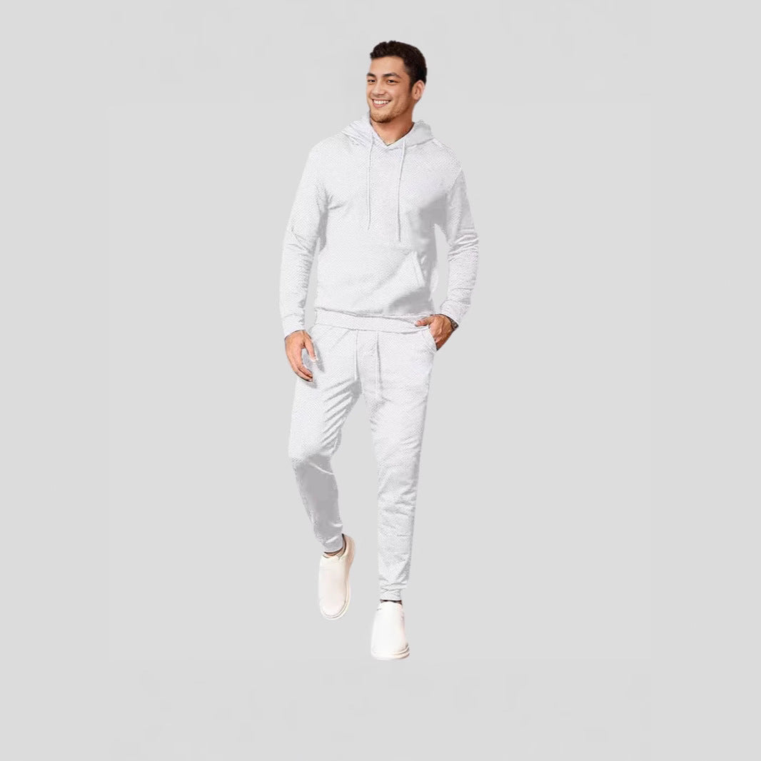 Herren sportliches Hoodie und Jogginghose Set mit atmungsaktiven Materialien Echoarchiv