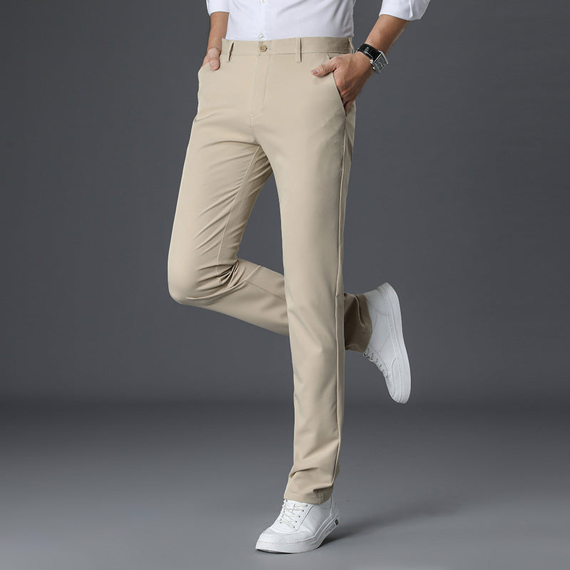 Herren Chino-Anzughose mit Stretch – Alveron