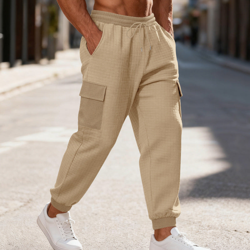Herren Cargo-Hose mit elastischem Bund und praktischen Seitentaschen Echoarchiv